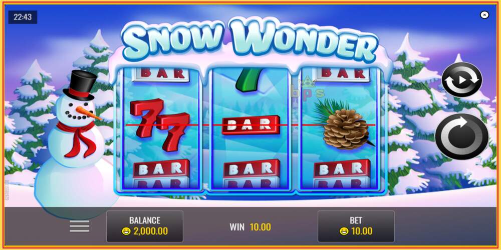 Игровой слот Snow Wonder