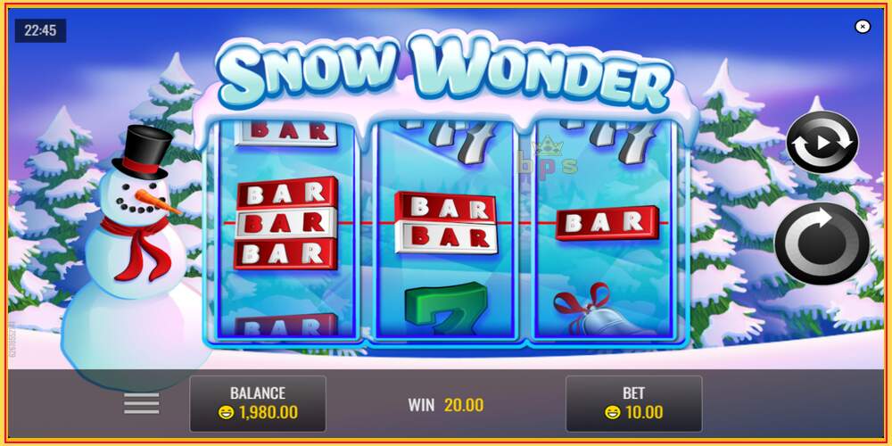 Игровой слот Snow Wonder