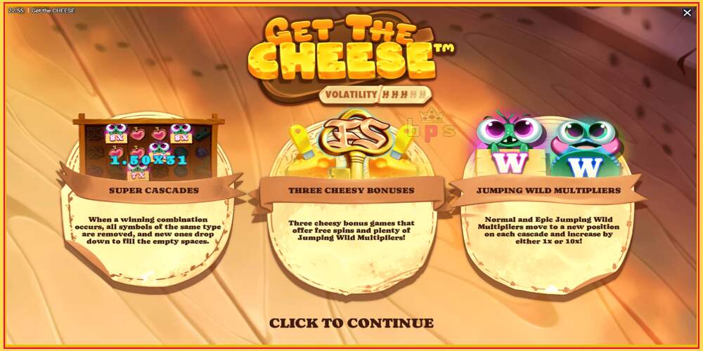 Игровой слот Get The Cheese