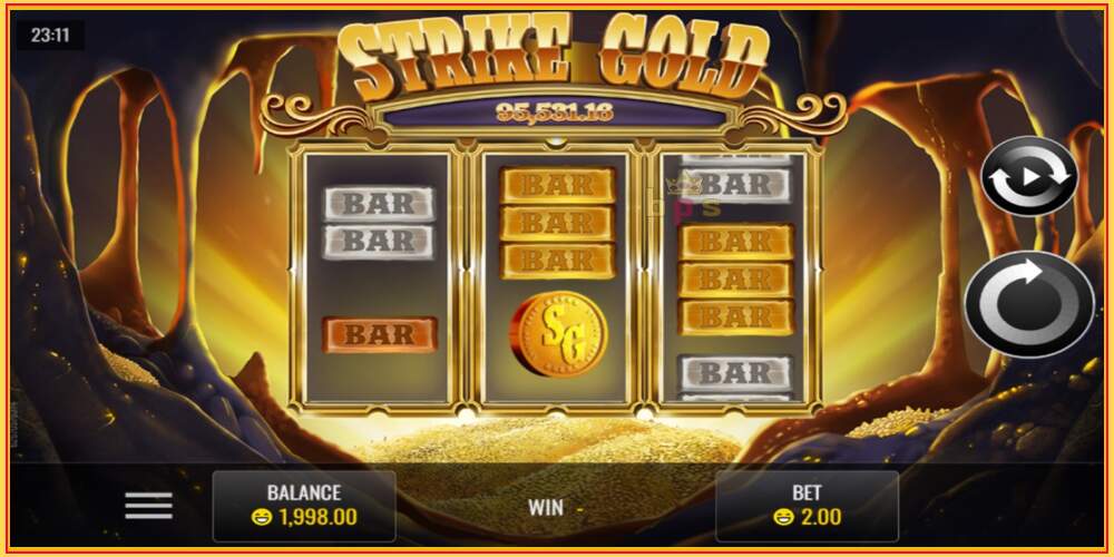 Игровой слот Strike Gold