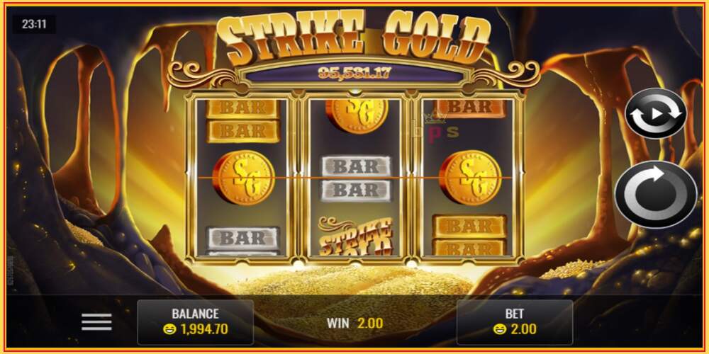 Игровой слот Strike Gold