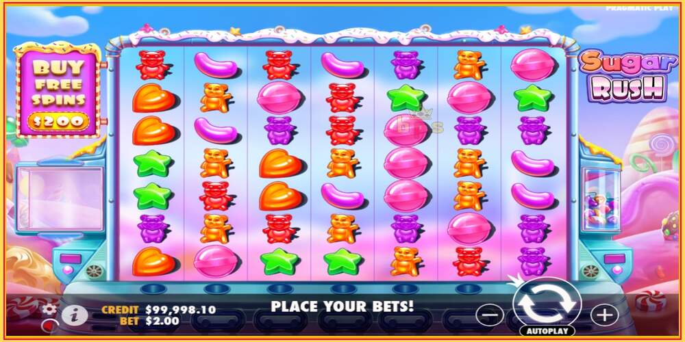 Игровой слот Sugar Rush