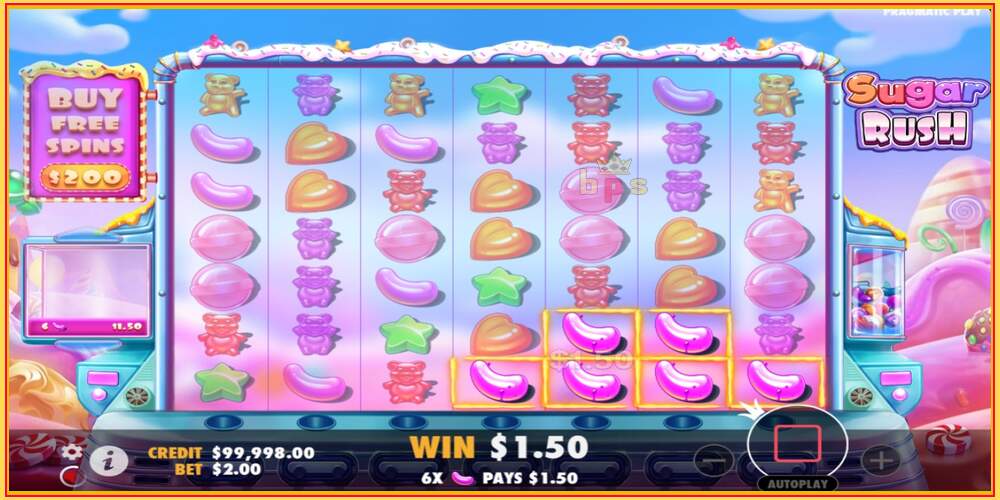 Игровой слот Sugar Rush