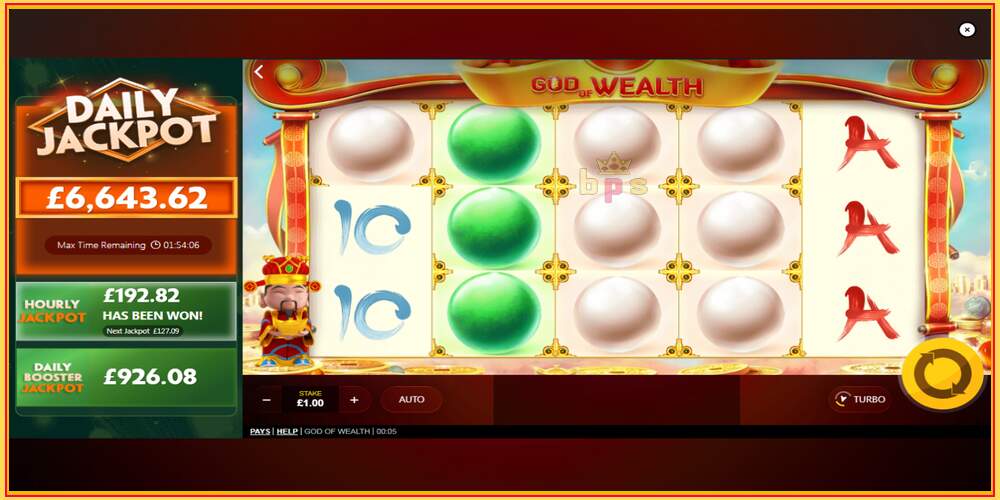 Игровой слот God of Wealth