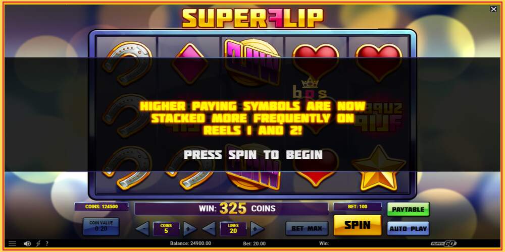 Spelslot Super Flip