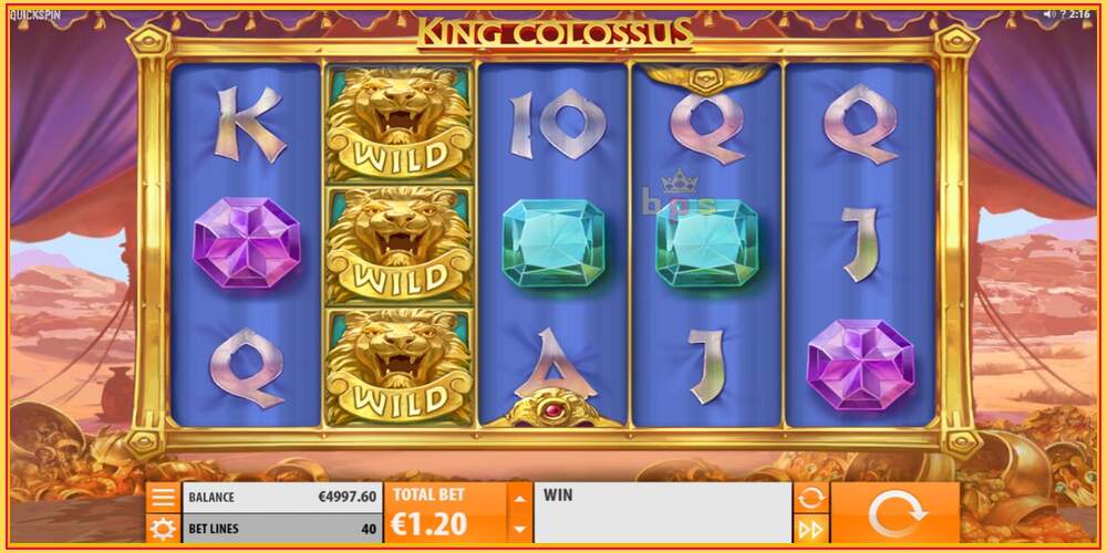 Herní slot King Colossus