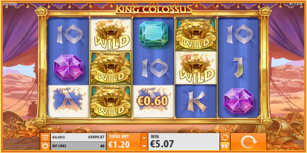 Herní slot King Colossus