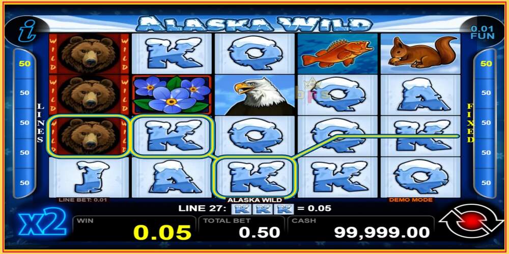 Spielautomat Alaska Wild