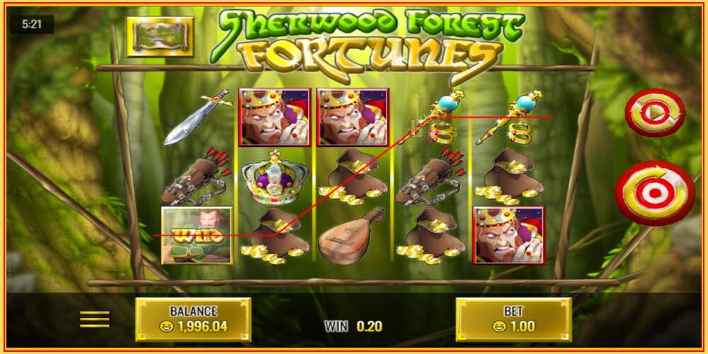 Игровой слот Sherwood Forest Fortunes