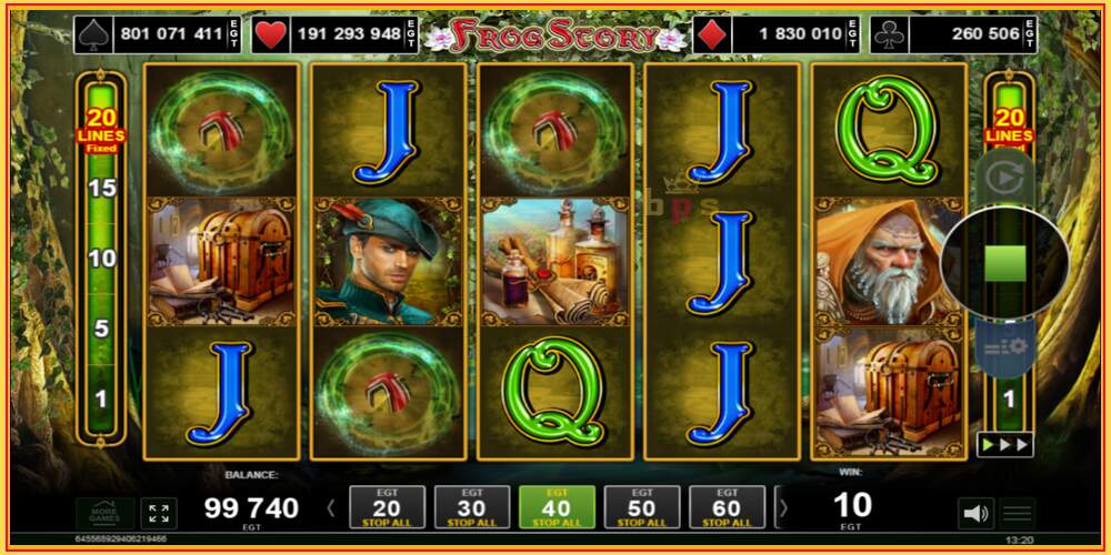 Slot de jogo Frog Story