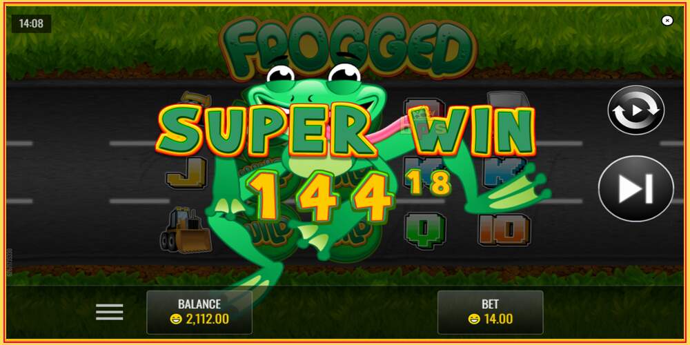 Игровой слот Frogged