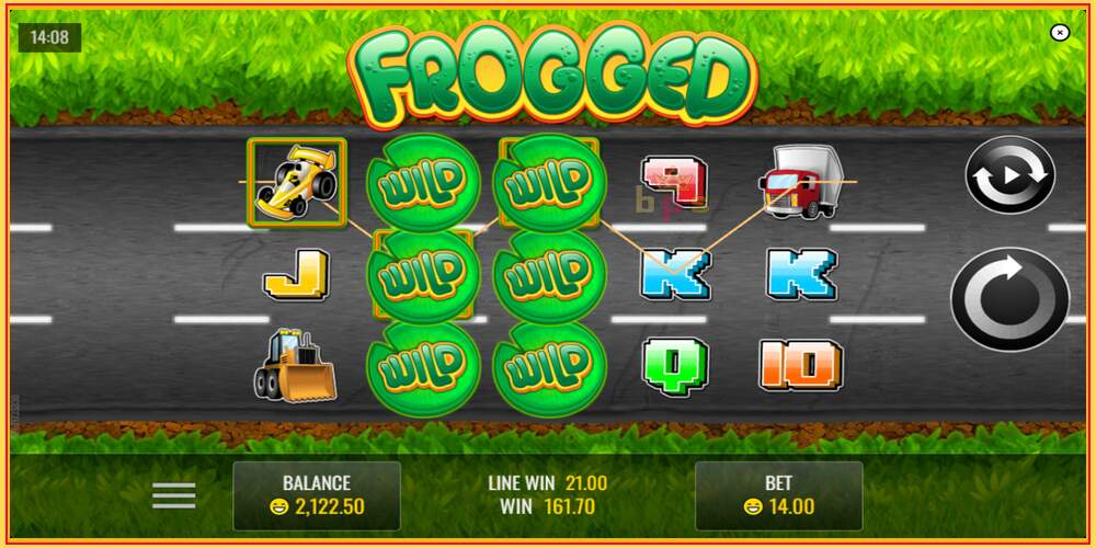 Игровой слот Frogged