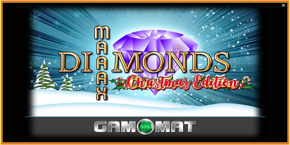 Игровой слот Maaax Diamonds Christmas Edition