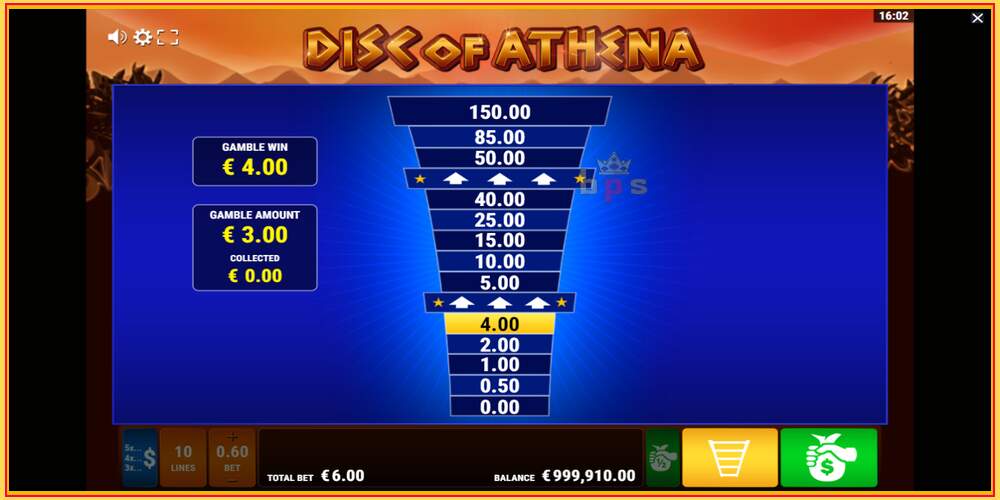 Игровой слот Disc of Athena