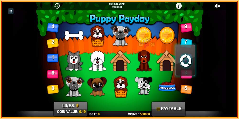 Игровой слот Puppy Payday