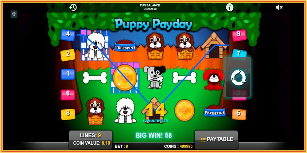 Игровой слот Puppy Payday