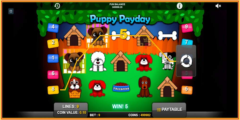 Игровой слот Puppy Payday