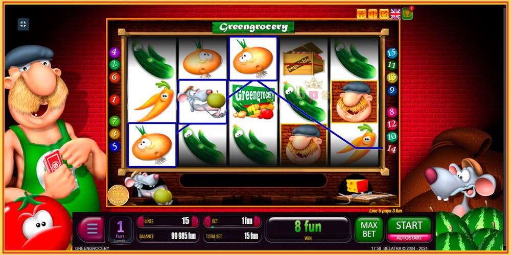 Игровой слот Green Grocery