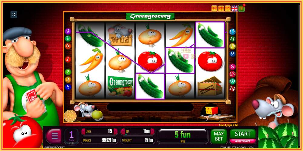 Игровой слот Green Grocery