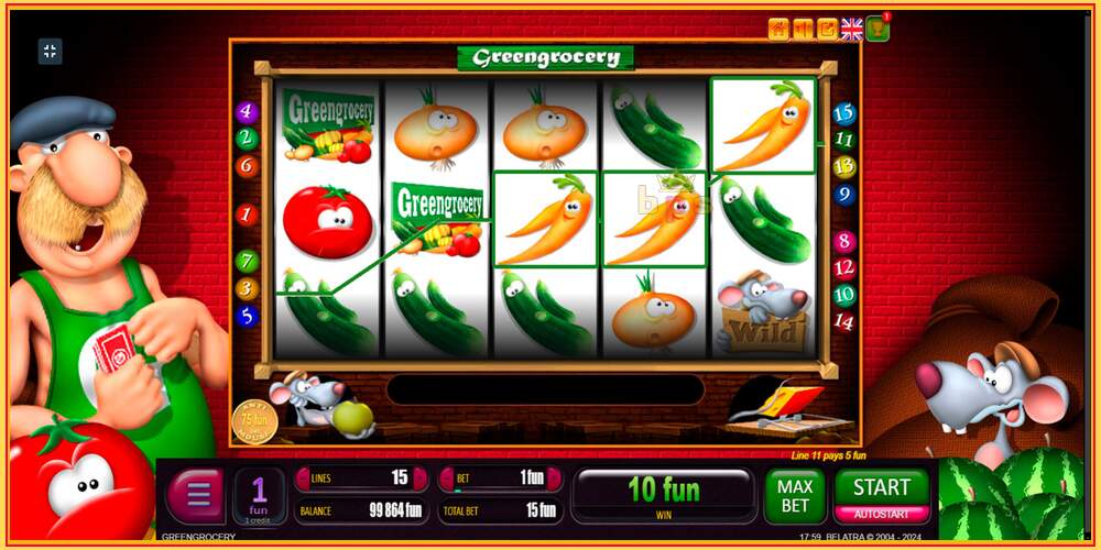 Игровой слот Green Grocery