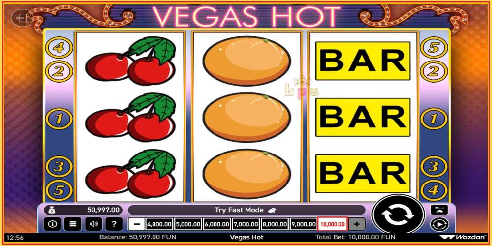 Игровой слот Vegas Hot