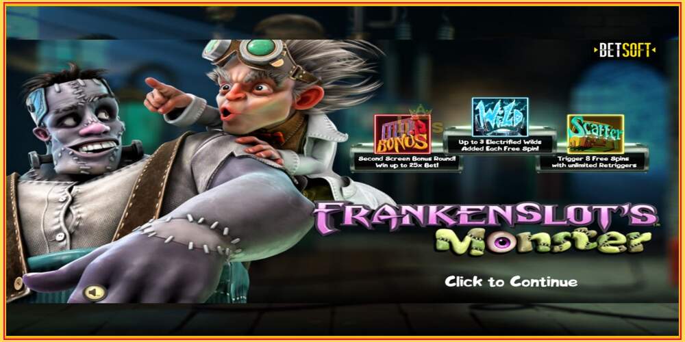 Tragamonedas de juego Frankenslots Monster