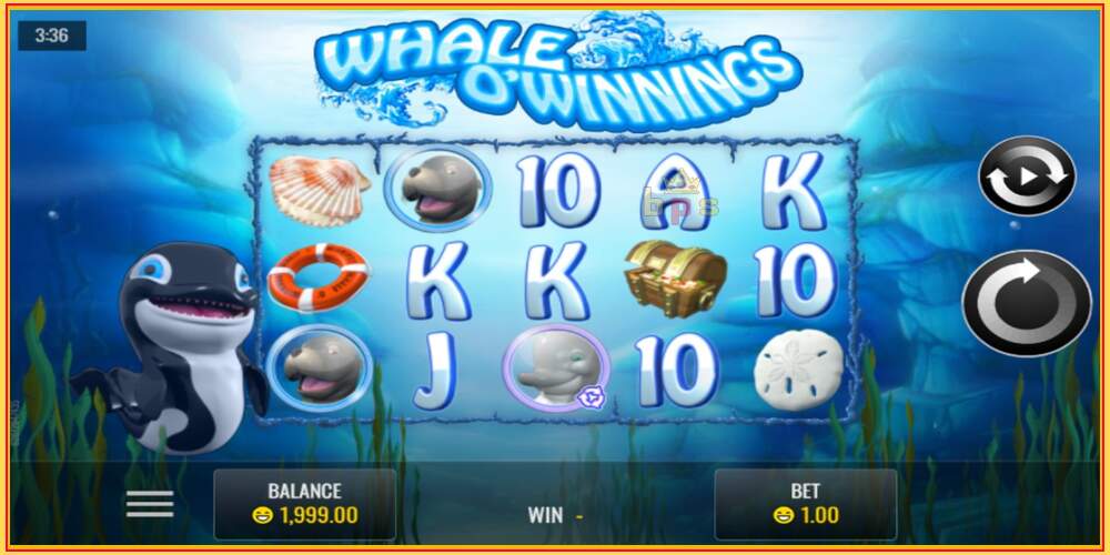 Игровой слот Whale O’Winnings