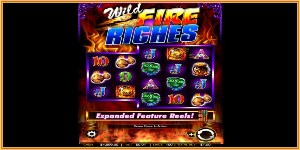 Игровой слот Wild Fire Riches