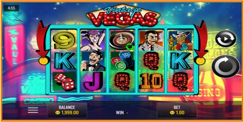 Игровой слот Vintage Vegas