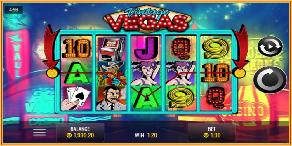 Игровой слот Vintage Vegas