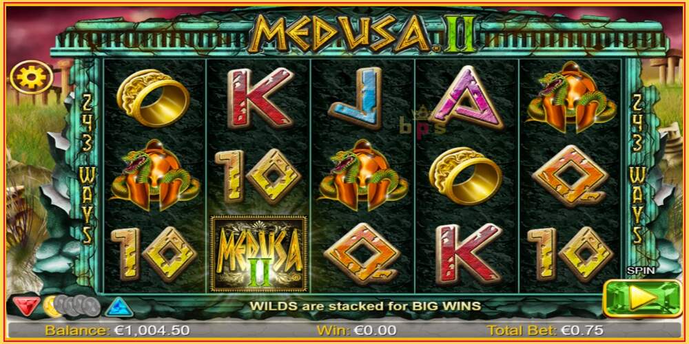 Игровой слот Medusa 2