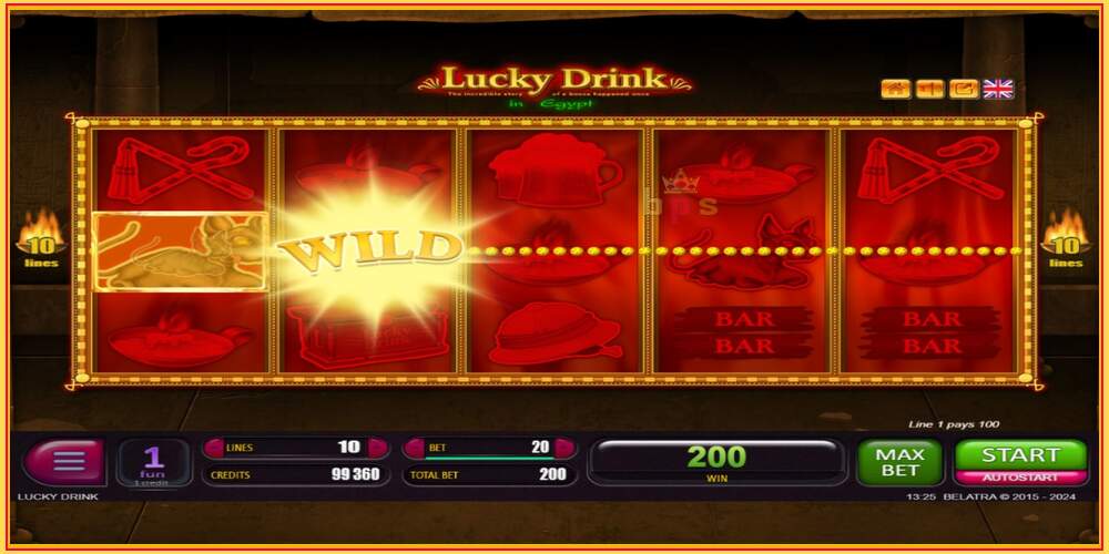 Игровой слот Lucky Drink In Egypt