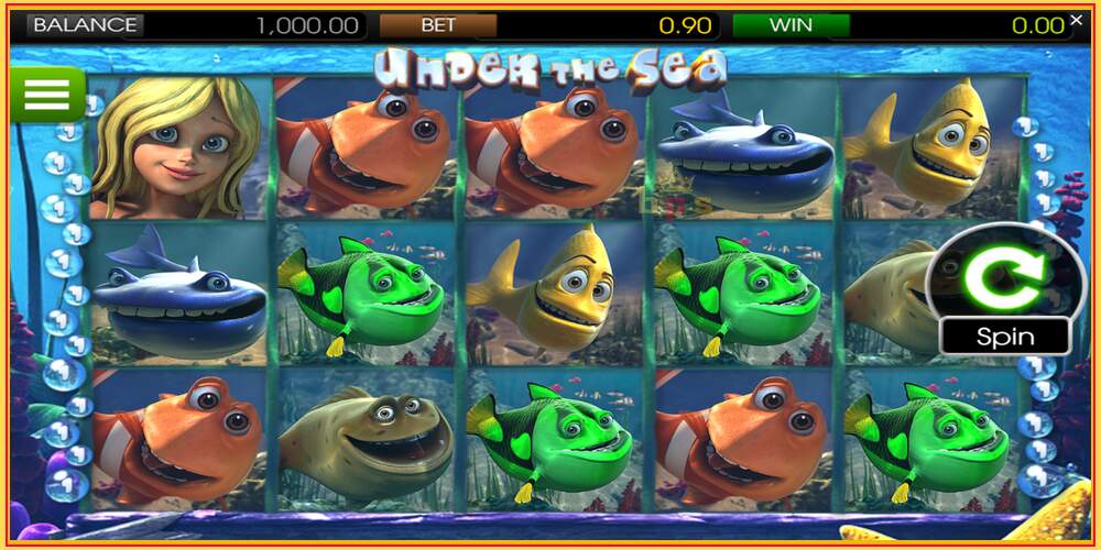 Игровой слот Under the Sea