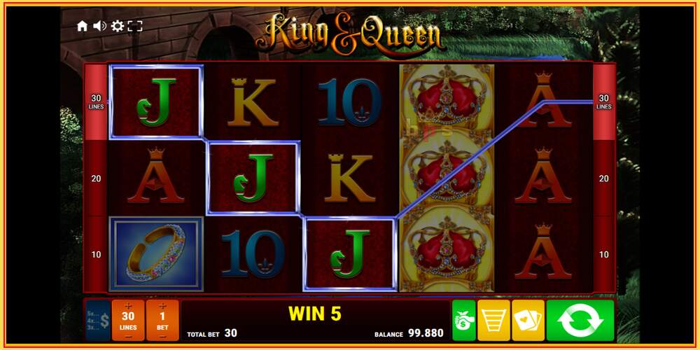 Игровой слот King Queen