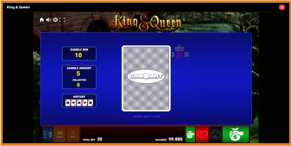 Игровой слот King Queen