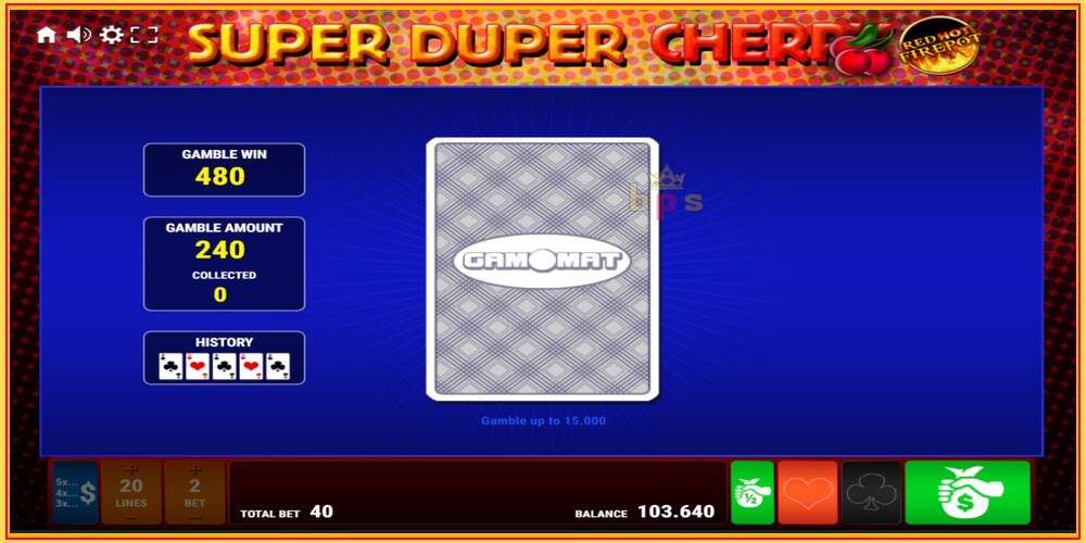 Игровой слот Super Duper Cherry Red Hot Firepot