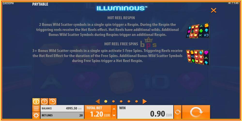 Игровой слот Illuminous