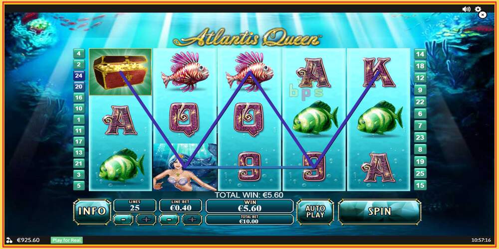 Игровой слот Atlantis Queen