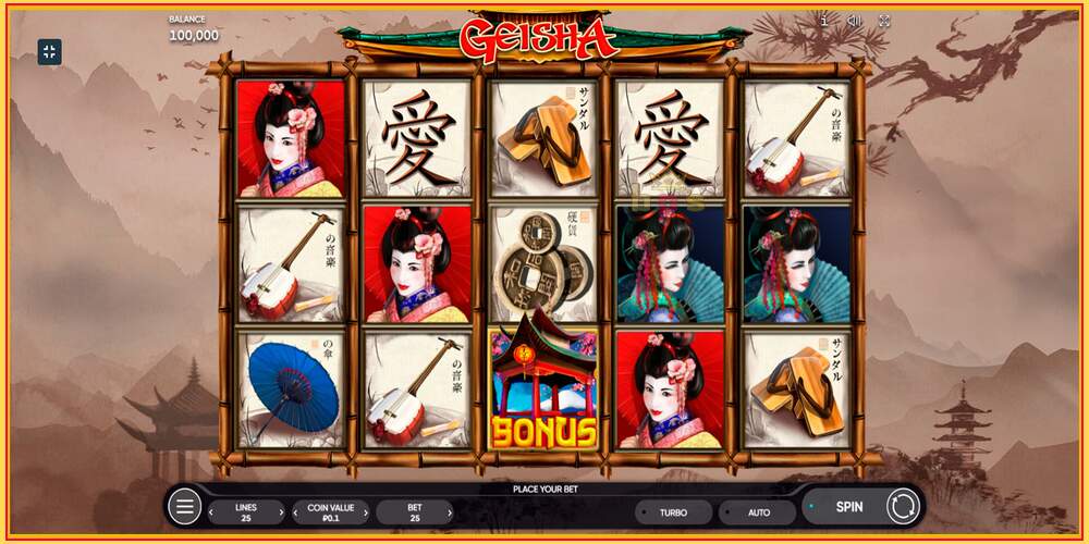 Игровой слот Geisha