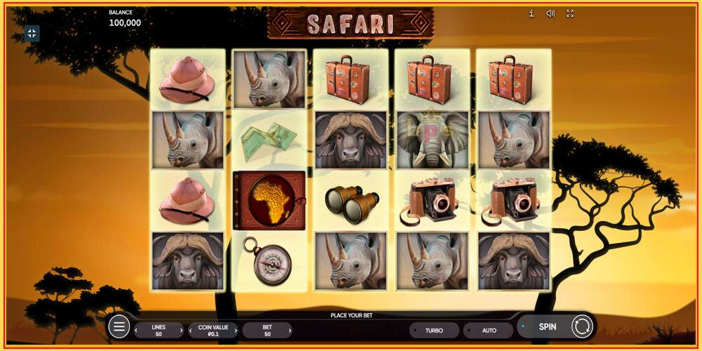 Игровой слот Safari