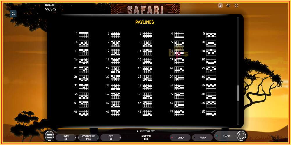 Игровой слот Safari