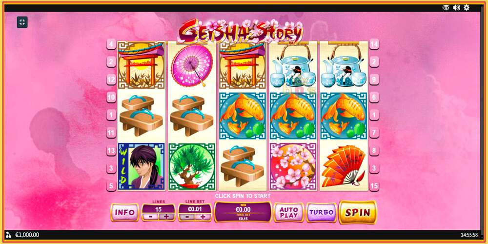 Игровой слот Geisha Story