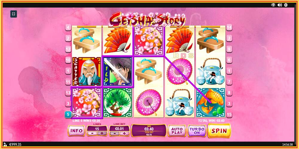 Игровой слот Geisha Story