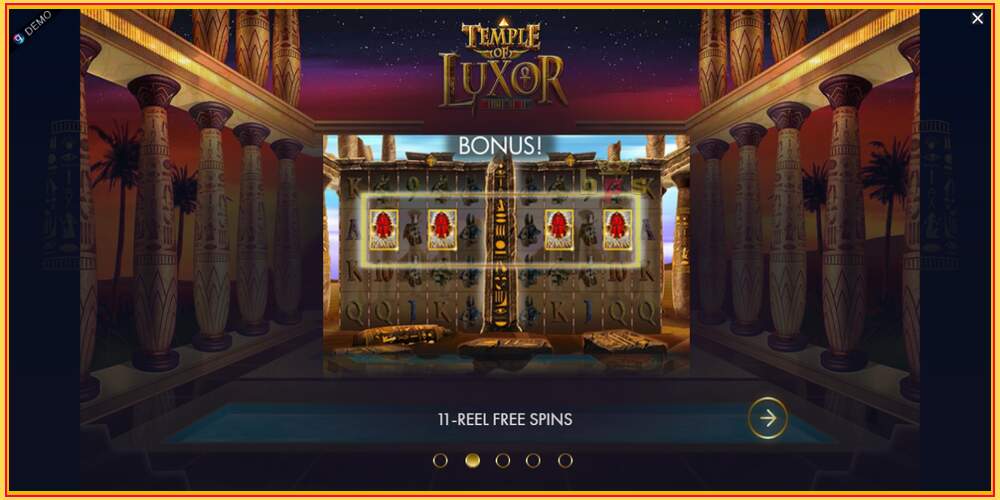 Игровой слот Temple of Luxor