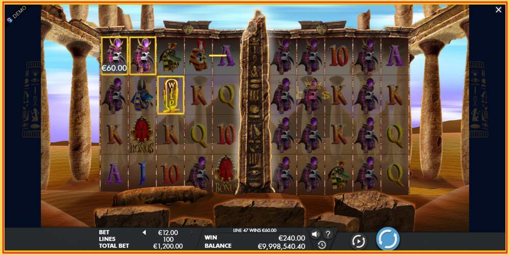 Игровой слот Temple of Luxor