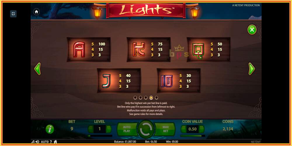 Игровой слот Lights