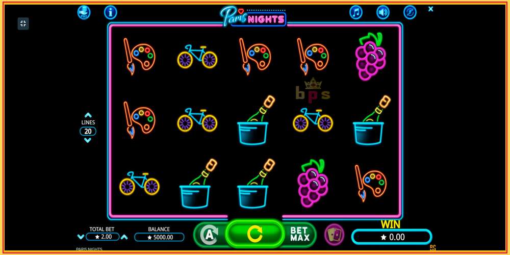 Игровой слот Paris Nights