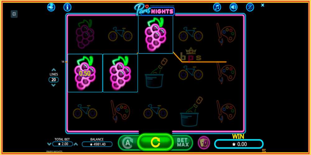 Игровой слот Paris Nights