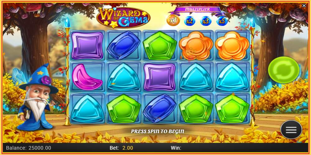 Игровой слот Wizard of Gems