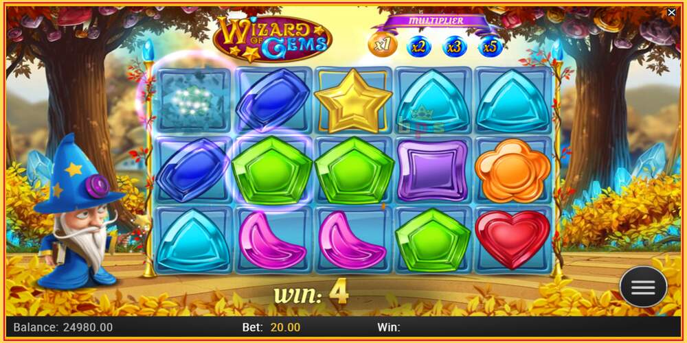 Игровой слот Wizard of Gems